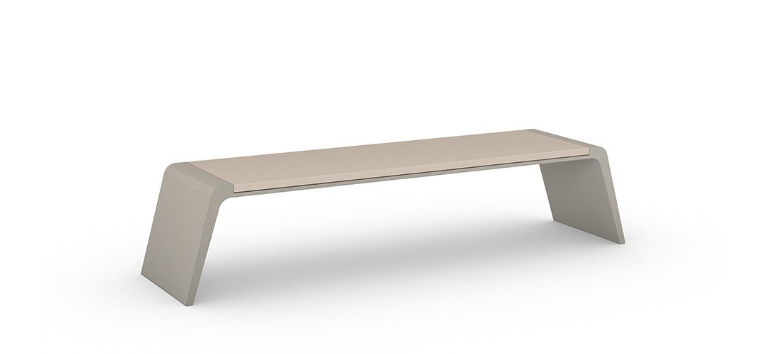 LEATHER BENCH
