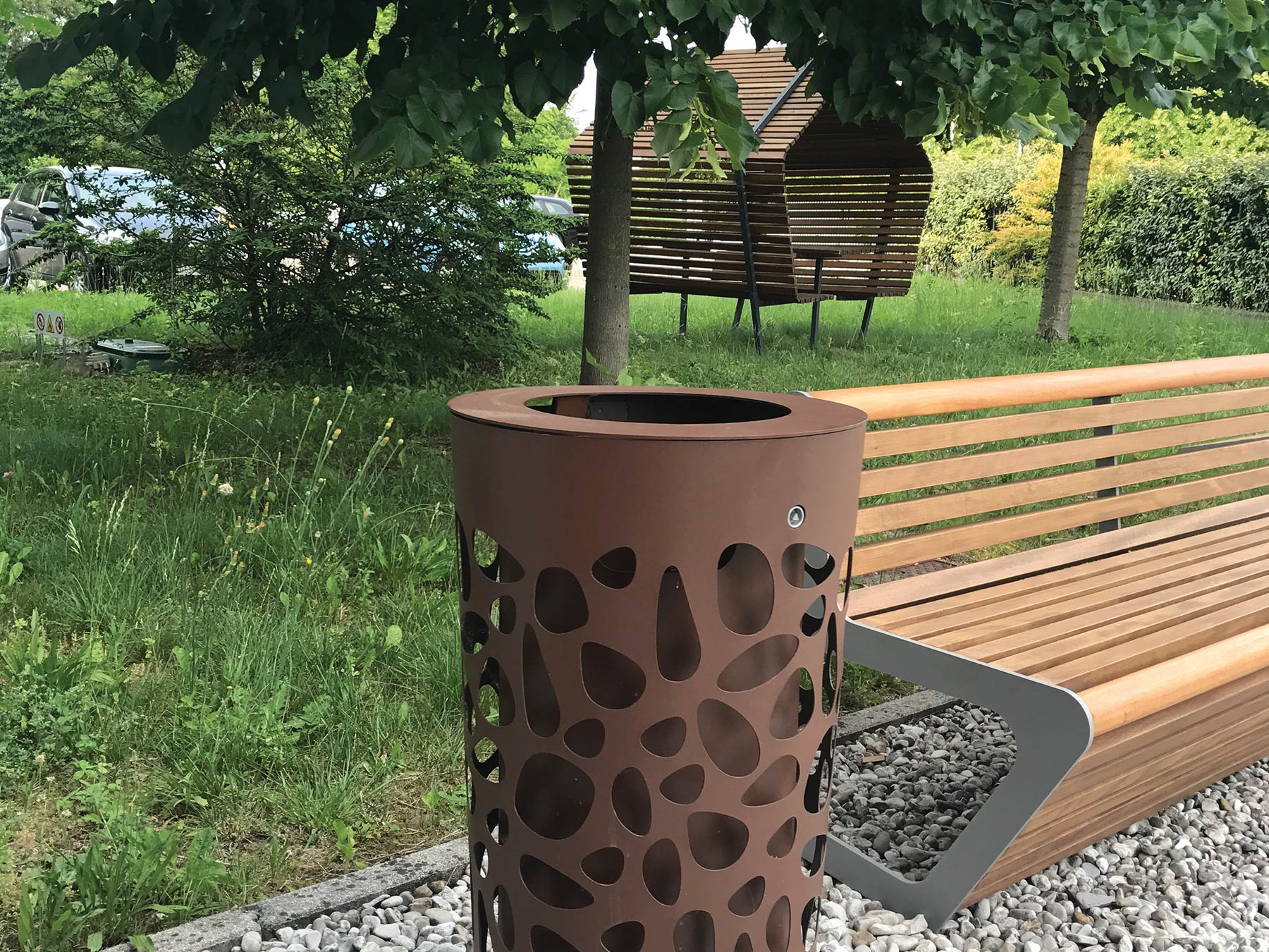 Claps Conic Litter Bin The Italian Lab Australia